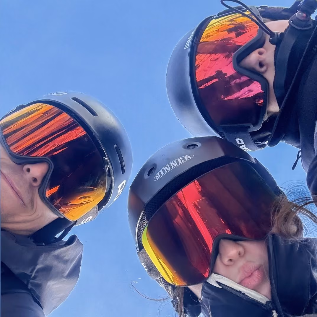 WOW groep met skibril tijdens WOW in the Snow