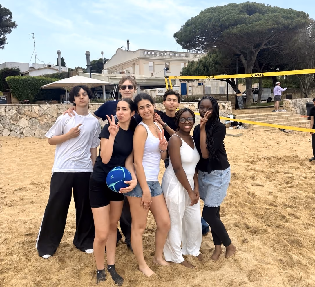 Beachvolleybal tijdens WOW Espana